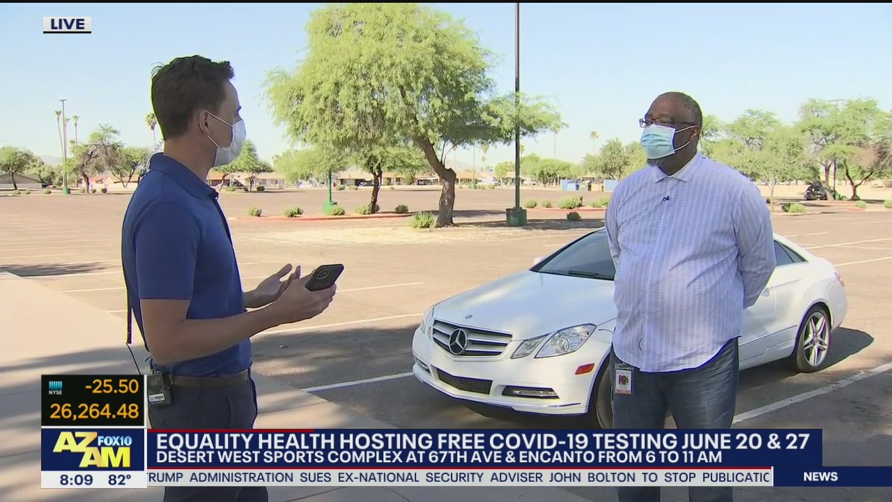 Equality Health hosts free COVID-19 testing for west Phoenix