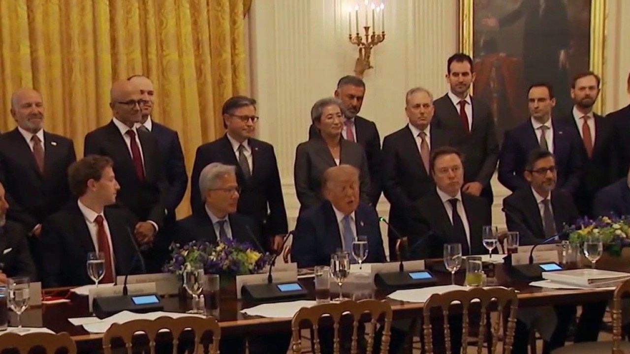 Trump hosts AI leaders at the White House