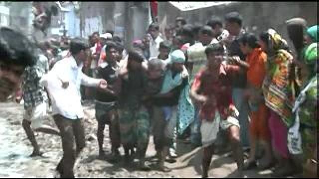Building collapse in Bangladesh