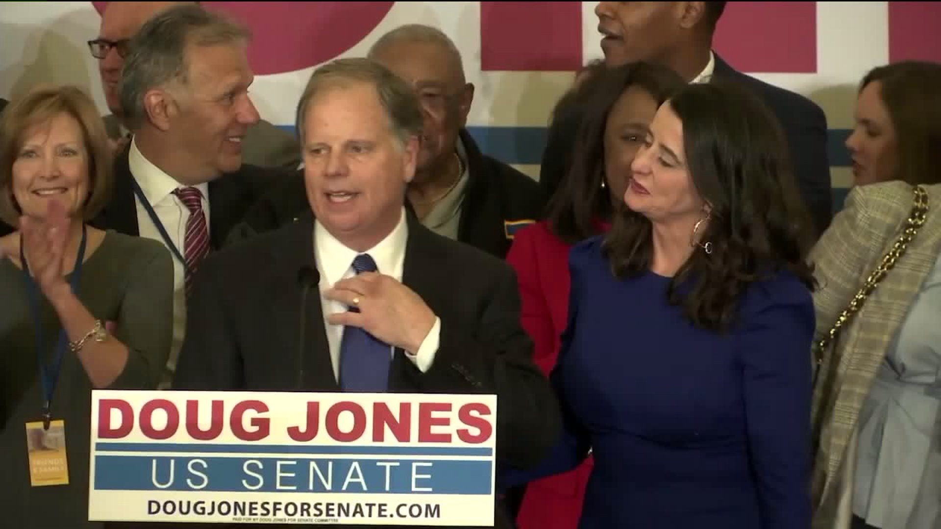 Doug Jones Campaign Party