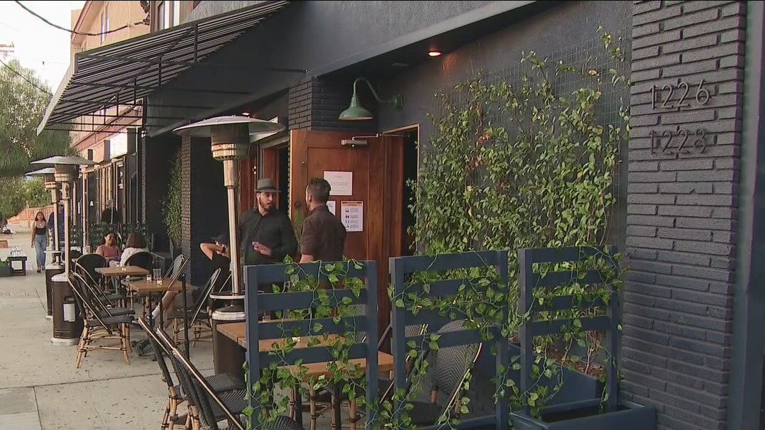 Several LA area bars, restaurants requiring proof of vaccination or negative COVID test