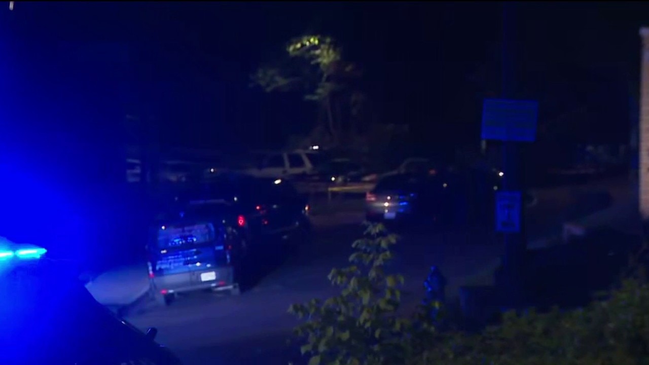 Police investigation on Abner Terrace