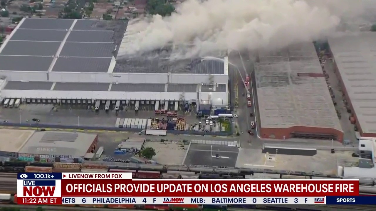 Los Angeles warehouse fire: Officials provide update