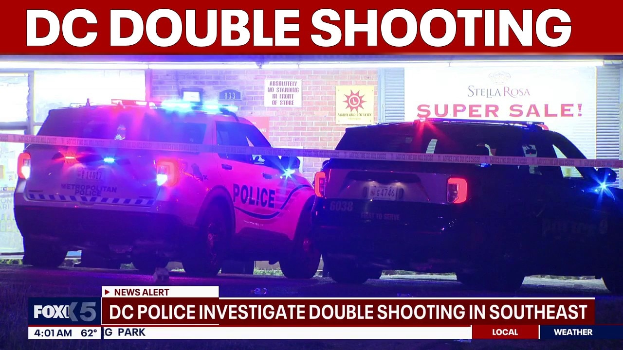 DC police investigate double shooting in Southeast | FOX 5 AT 4AM