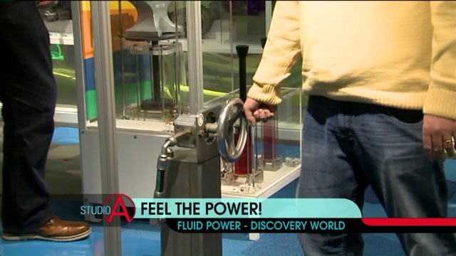 Lots of hands-on activities at Discovery World