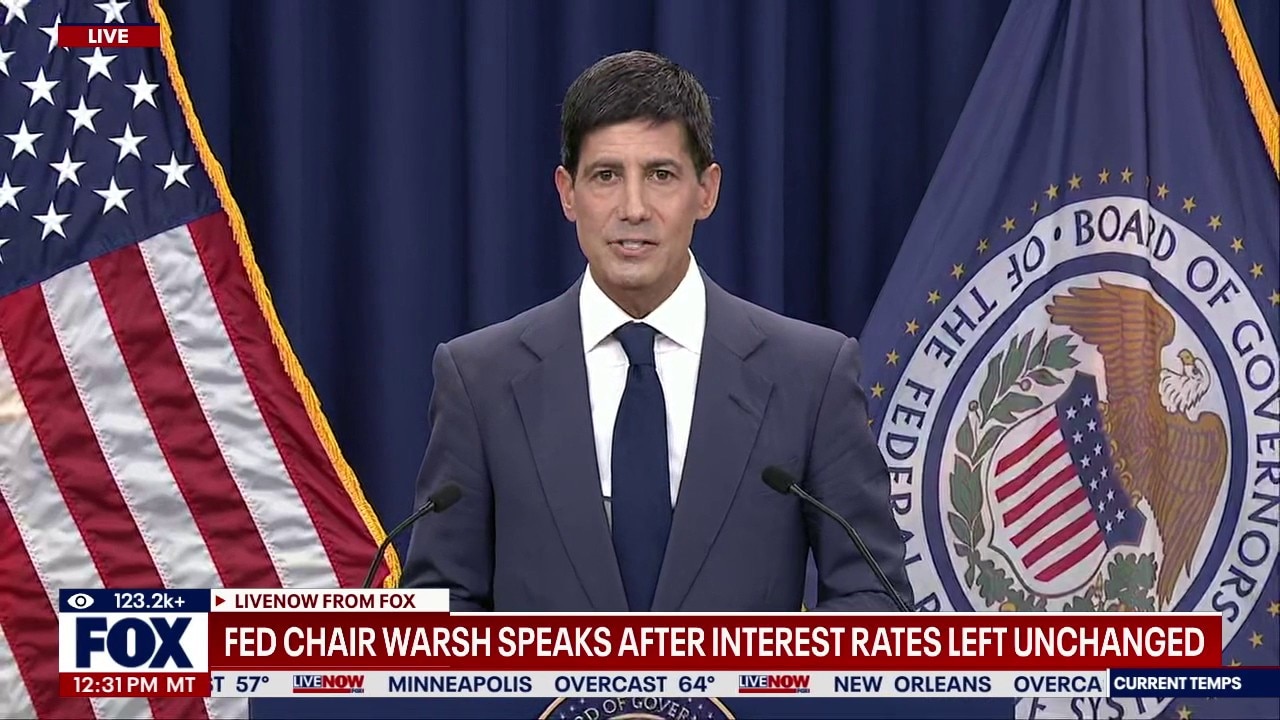 Fed Chair Warsh speaks on interest rate decision