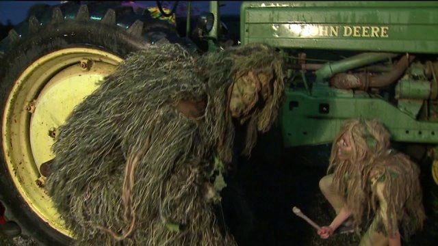 WATCH: Don`t make the Swamp Thing angry at this local farm!