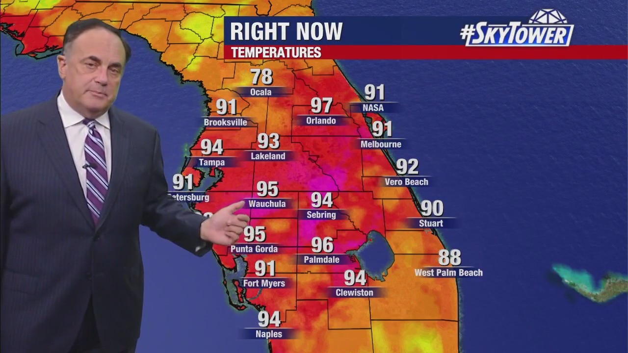Tuesday night forecast