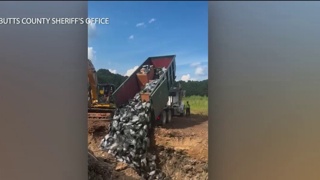 Truck driver finds 1,800 pounds of marijuana in trailer