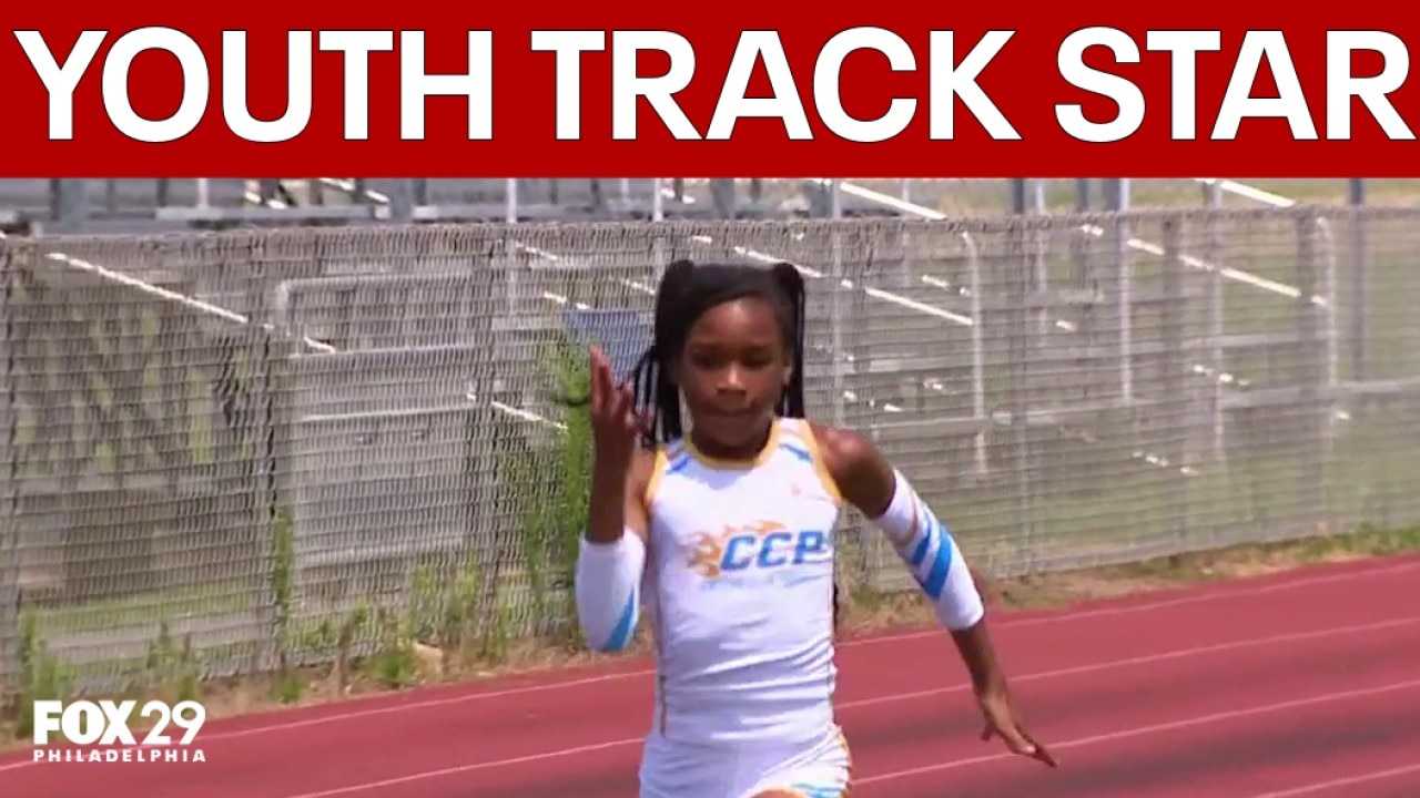 Track star, 8, from Delaware sets 3 national records