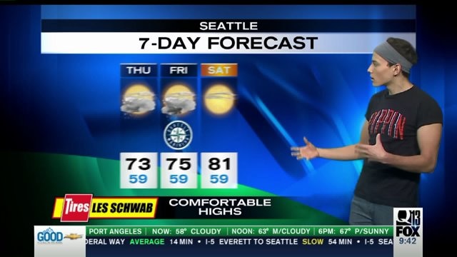 Weather guest joins M.J. McDermott in the morning
