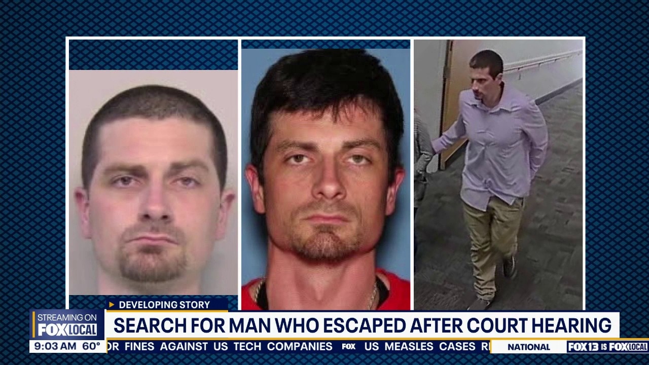Deputies search for man who escaped after court hearing in Snohoimsh County, WA
