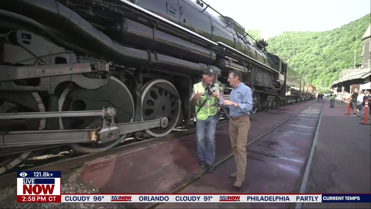 Union Pacific rolls out 'Big Boy' train for America 250