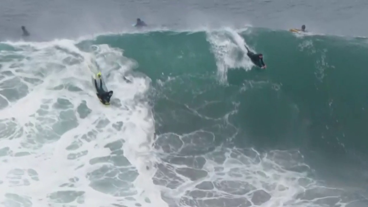 Dangerous surfing conditions hit SoCal coast