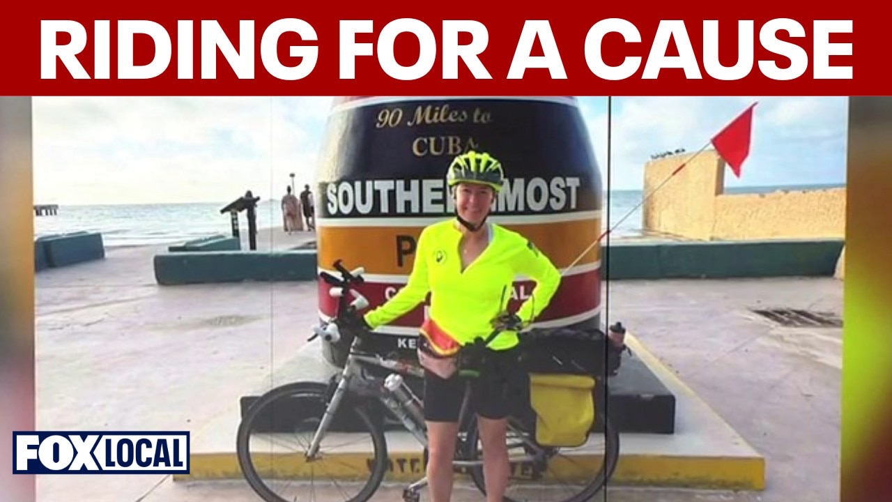Veteran cycling 2,100 miles for Wounded Warrior Project