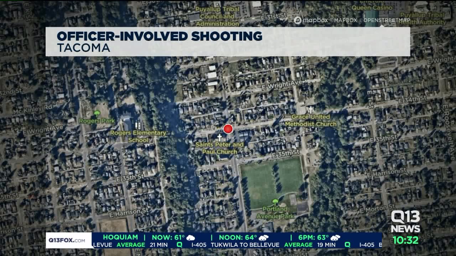 Officer-involved shooting reported overnight in Tacoma