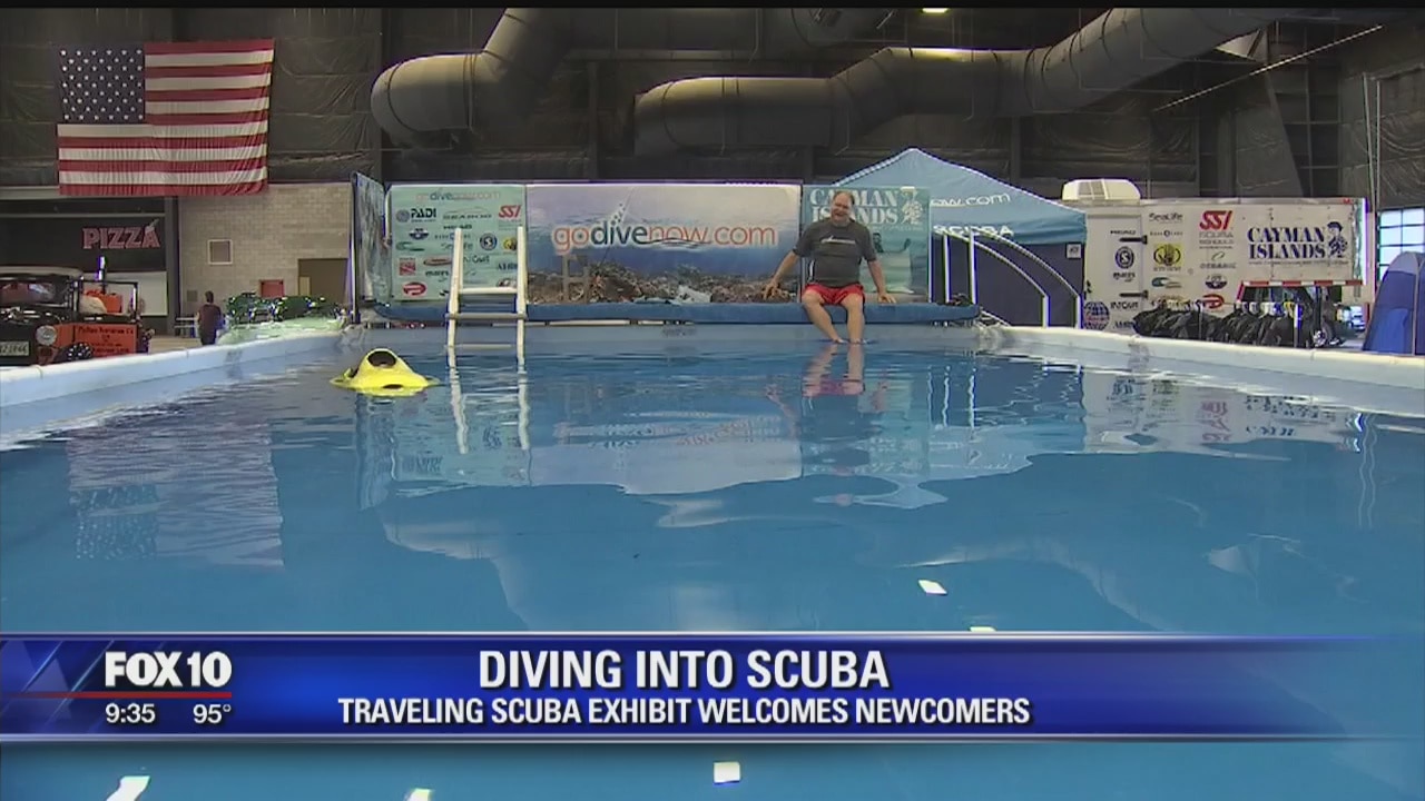Traveling scuba diving exhibit visits the Valley