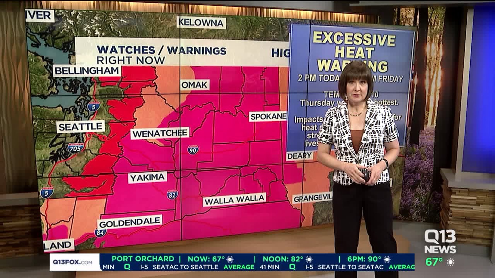 Excessive heat, fire weather warnings issued