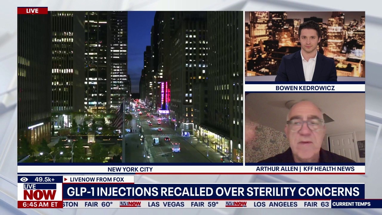 FDA recalls GLP-1 injections over sterility concerns