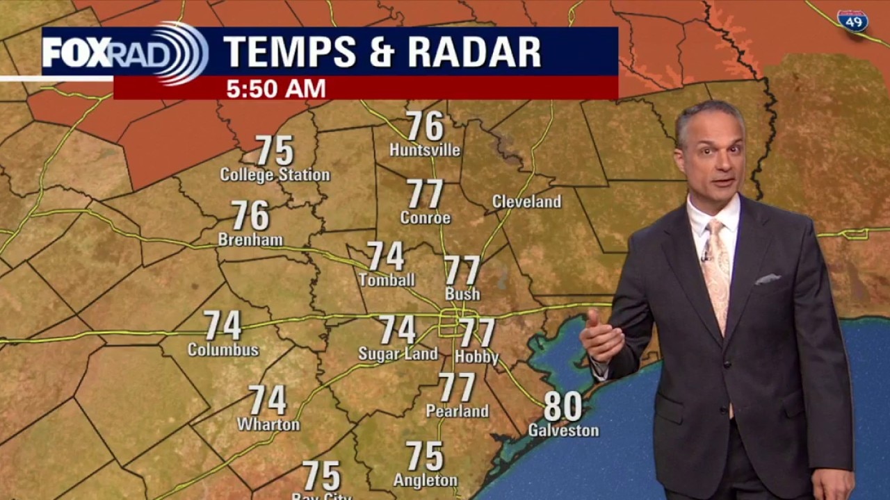 Houston weather: Hot, sunny Monday; Tropical Depression Two formed
