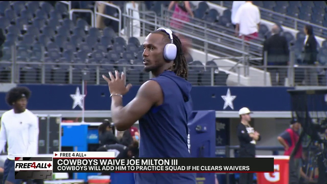 Cowboys finalize initial 53-man roster | Free4All+