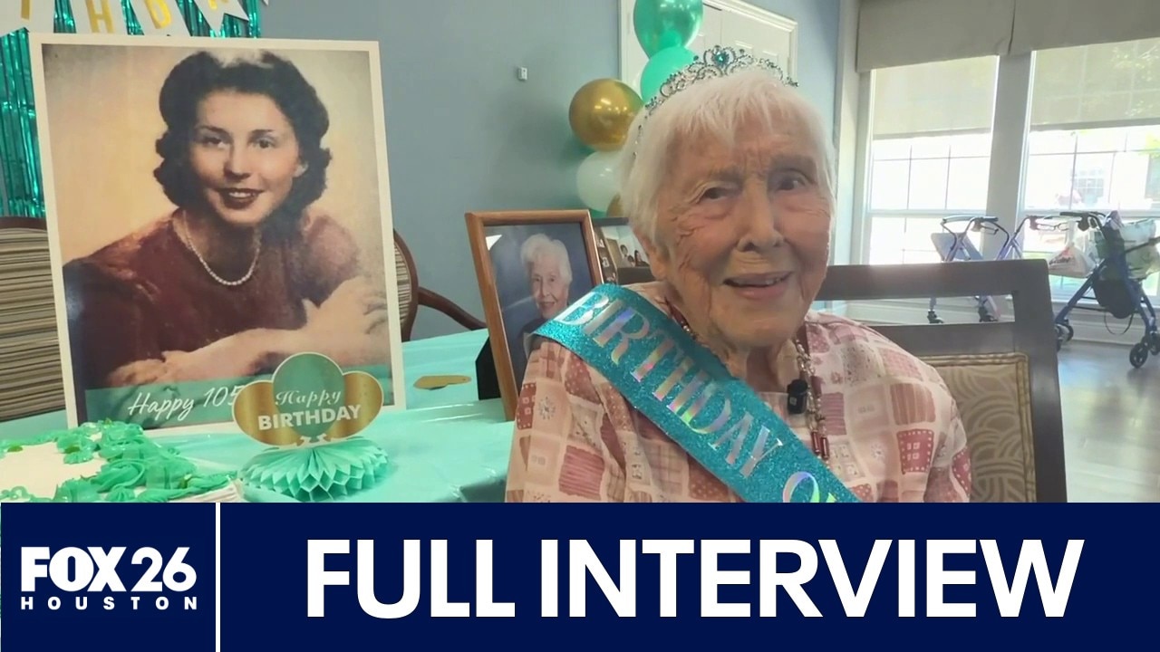105-year-old Baytown woman shares how she's lived a long life