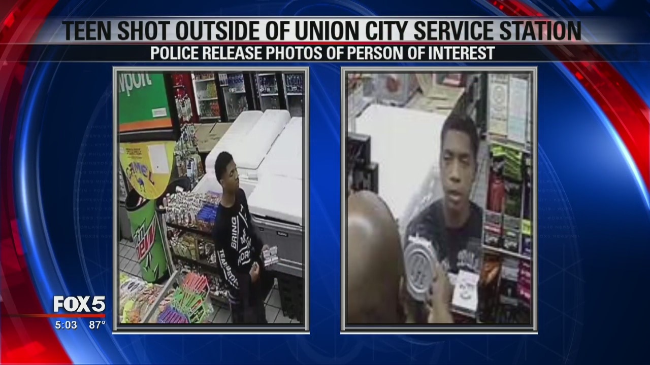 Teen shot in face at Union City gas station