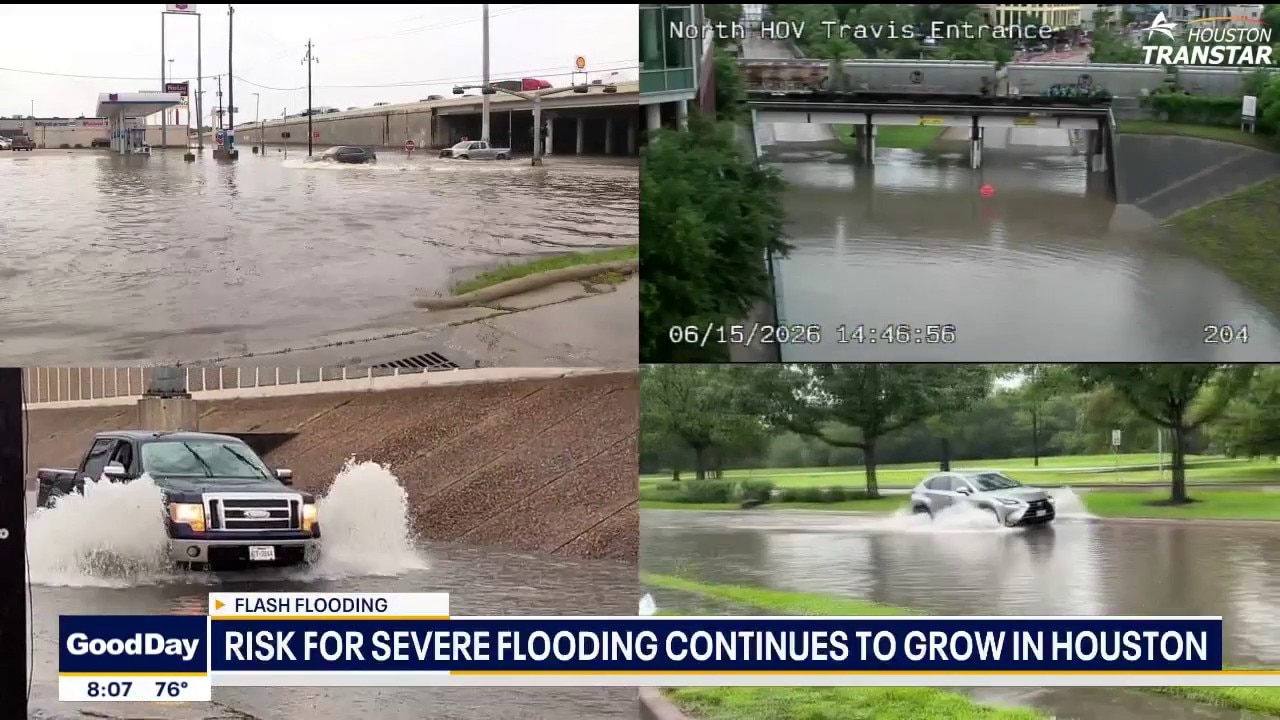 Risk for severe flooding continues to grow in Houston