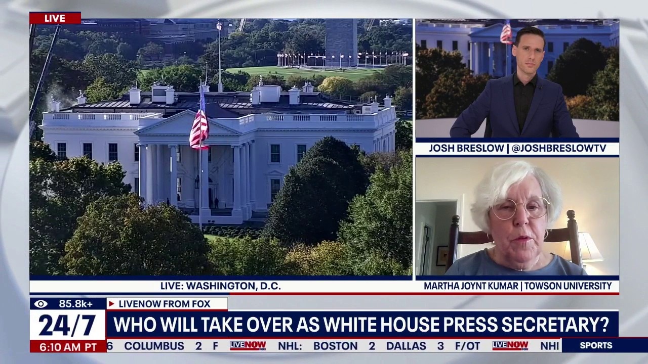 Who will take over as White House Press Secretary?