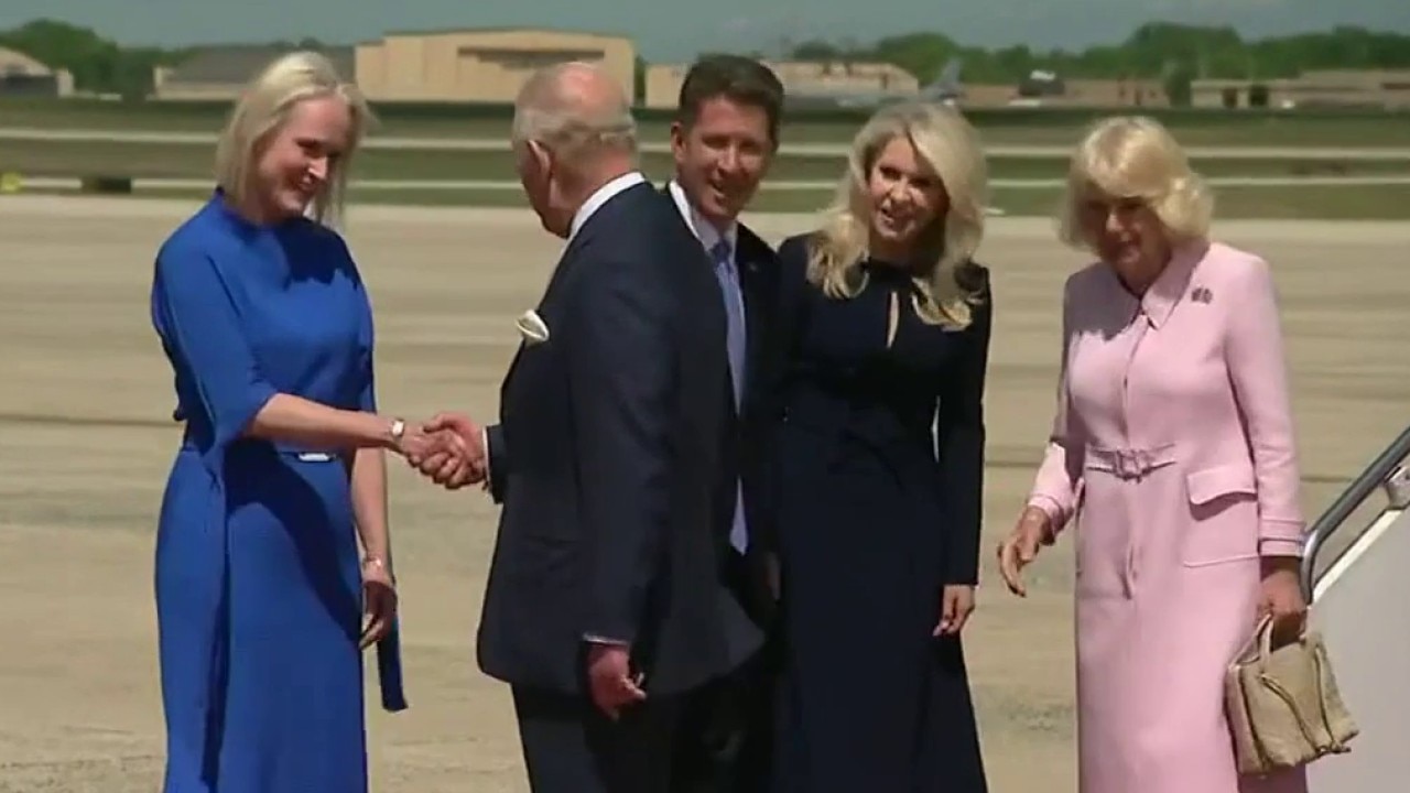 King Charles III arrives for U.S. state visit