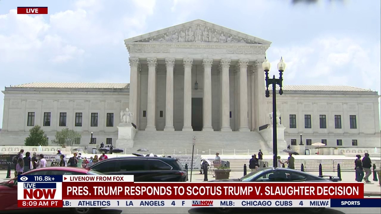 Trump reacts to SCOTUS rulings