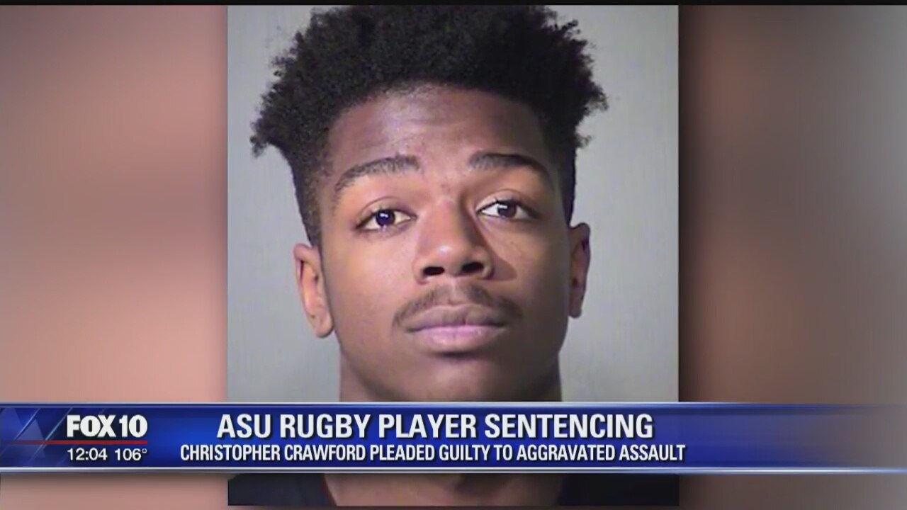 ASU rugby player who kicked a UofA opponent gets day in jail
