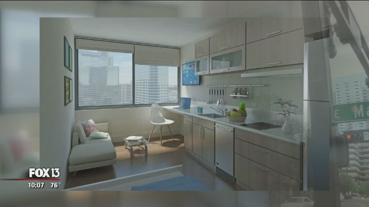Mini apartments in downtown Tampa?