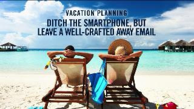 Plan a vacation for the workaholic in your family