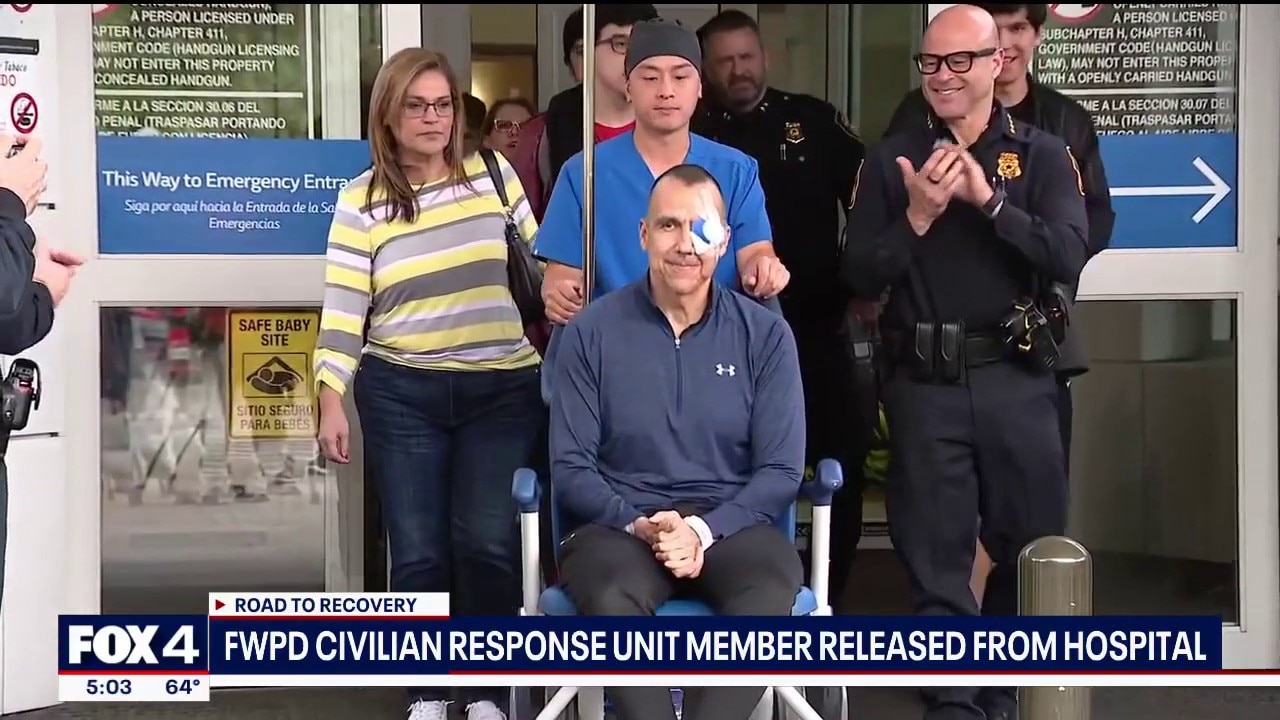 Fort Worth PD civilian officer released from hospital