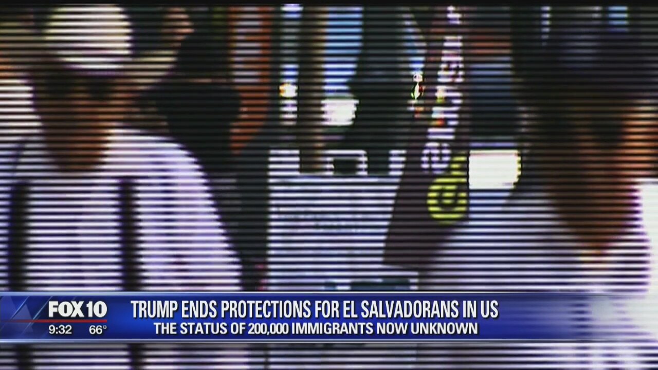 Fears after United States ends protections for Salvadoran immigrants