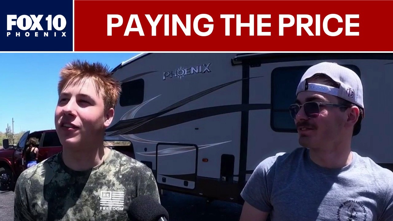 Arizonans hit the road for Memorial Day despite four-year high gas prices