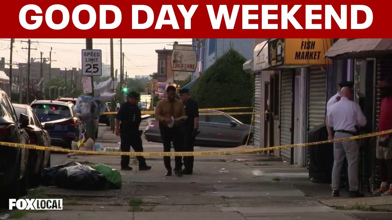 Off-duty officer shot in Philadelphia; serial burglary suspect arrested | Good Day Weekend