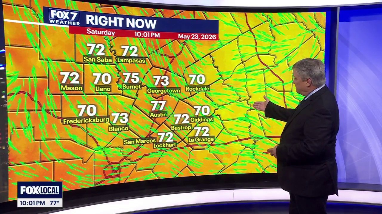 Austin weather: May 23 overnight forecast