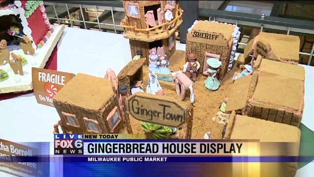 What goes into making a gingerbread house? Justin finds out