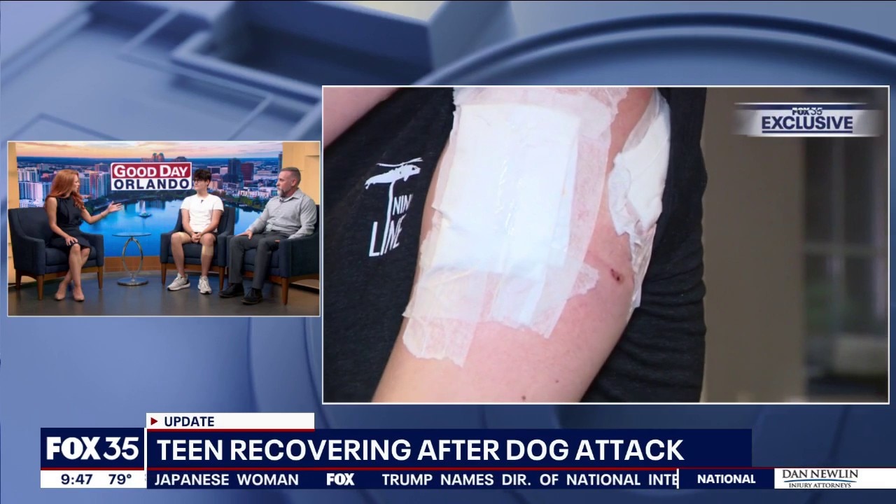 Teen recovering after dog attack