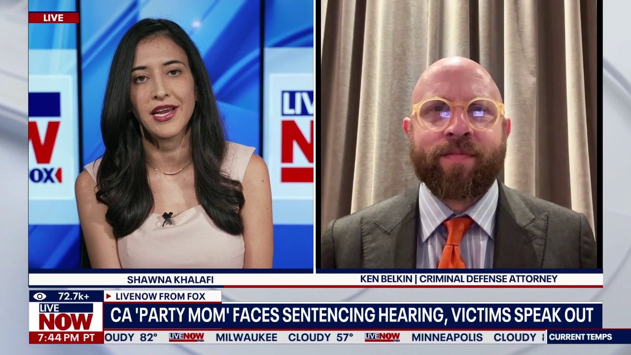 California 'Party Mom' faces sentencing hearing