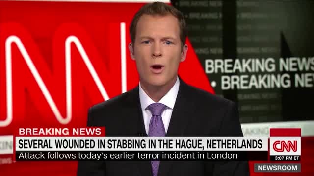 Assailant wounds 3 in Hague stabbing