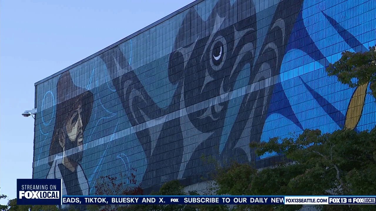 Salish Coast mural unveiled at Tacoma Dome