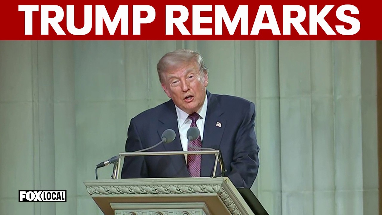 FULL SPEECH: President Trump gives remarks at Sen. Lindsey Graham's funeral