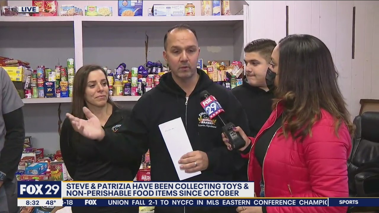 Christmas toy and food drive hopes to fill entire building with donations