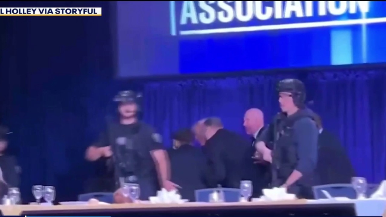 Trump targeted in shooting outside White House Correspondents Dinner