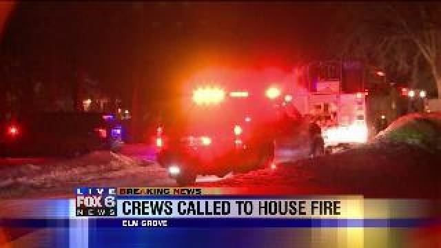 Multiple departments called in for house fire in Elm Grove