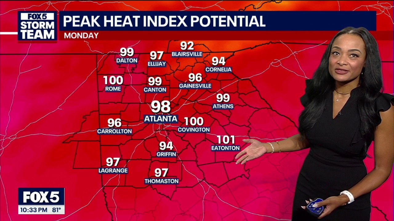 Sunday night weather forecast