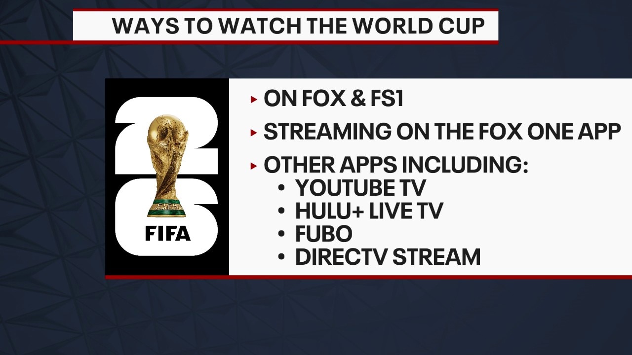 Ways to watch the World Cup